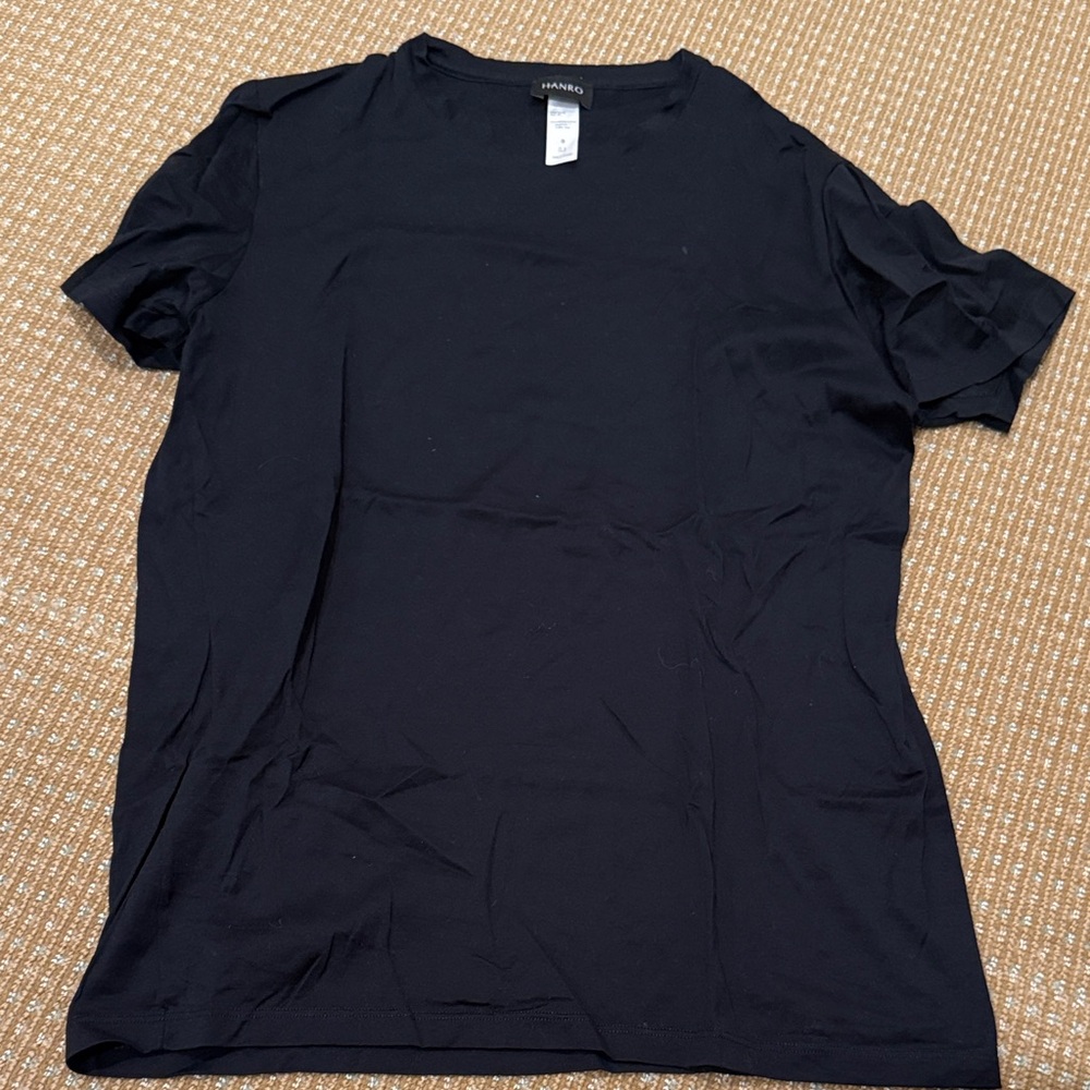 Hanro Midnight Black T-Shirt